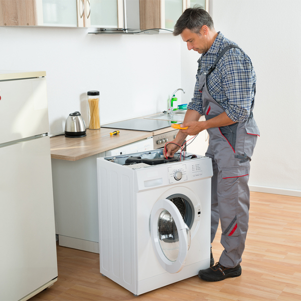 can you walk me through the steps of troubleshooting my washer issue in West Halifax VT